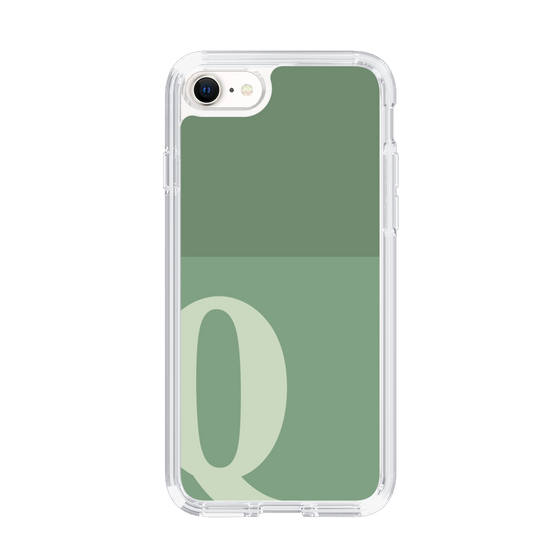 Slim Protection Case［ Original - initial two tone - Q green ］