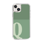 Slim Protection Case［ Original - initial two tone - Q green ］