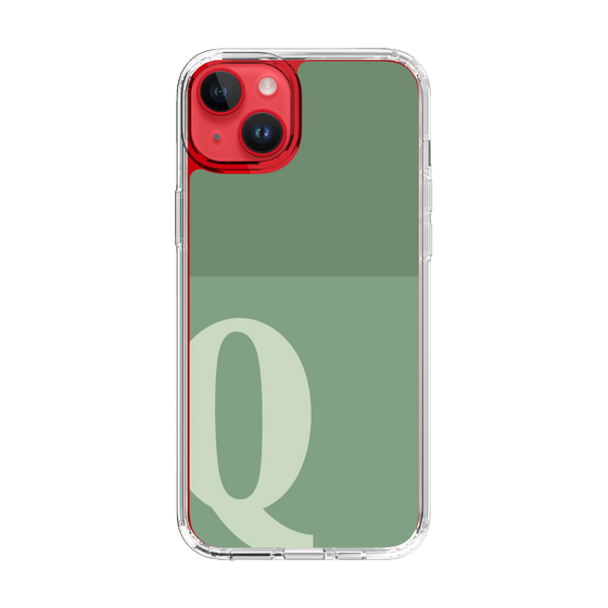 Slim Protection Case［ Original - initial two tone - Q green ］
