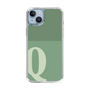Slim Protection Case［ Original - initial two tone - Q green ］
