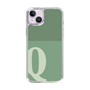 Slim Protection Case［ Original - initial two tone - Q green ］