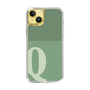 Slim Protection Case［ Original - initial two tone - Q green ］