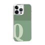 Slim Protection Case［ Original - initial two tone - Q green ］