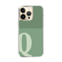 Slim Protection Case［ Original - initial two tone - Q green ］