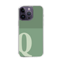Slim Protection Case［ Original - initial two tone - Q green ］
