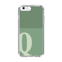 Slim Protection Case［ Original - initial two tone - Q green ］