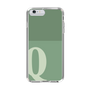 Slim Protection Case［ Original - initial two tone - Q green ］