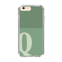 Slim Protection Case［ Original - initial two tone - Q green ］