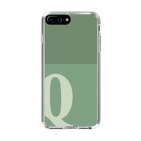 Slim Protection Case［ Original - initial two tone - Q green ］