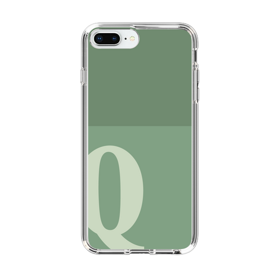 Slim Protection Case［ Original - initial two tone - Q green ］