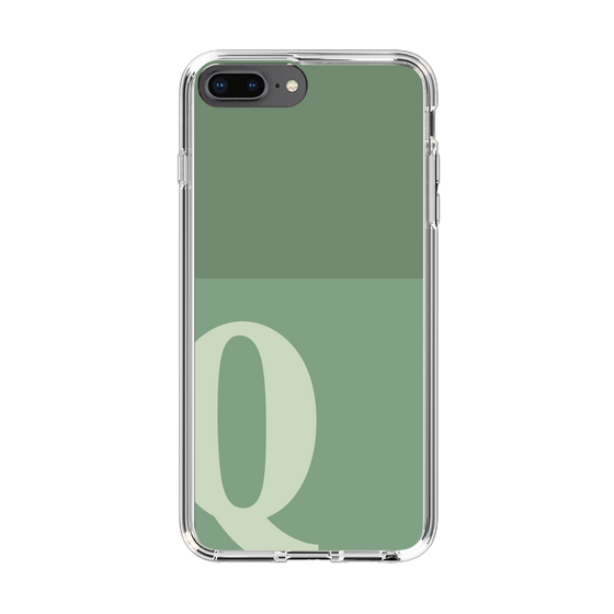 Slim Protection Case［ Original - initial two tone - Q green ］