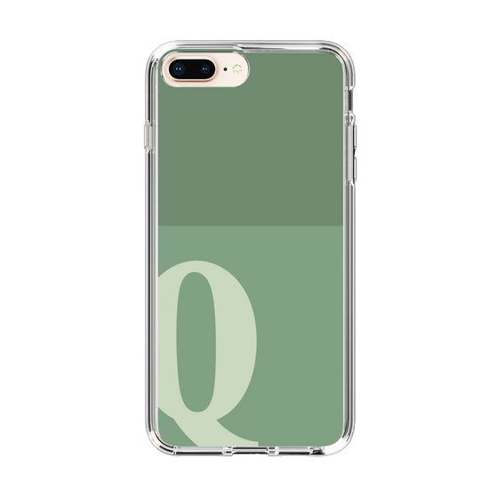 Slim Protection Case［ Original - initial two tone - Q green ］