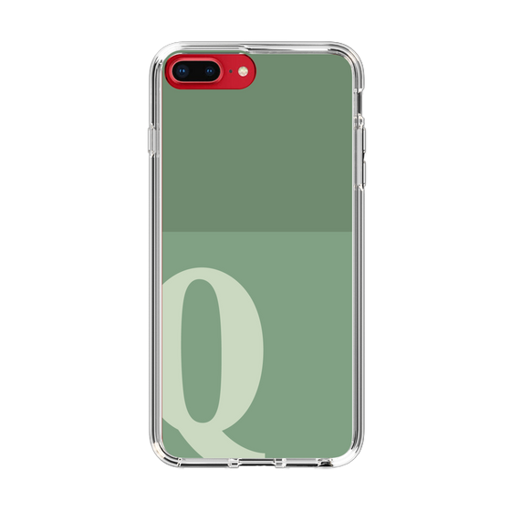 Slim Protection Case［ Original - initial two tone - Q green ］