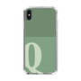 Slim Protection Case［ Original - initial two tone - Q green ］