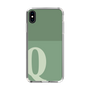 Slim Protection Case［ Original - initial two tone - Q green ］