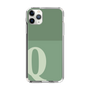 Slim Protection Case［ Original - initial two tone - Q green ］