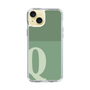 Slim Protection Case［ Original - initial two tone - Q green ］