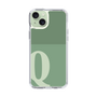 Slim Protection Case［ Original - initial two tone - Q green ］