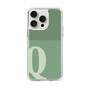 Slim Protection Case［ Original - initial two tone - Q green ］