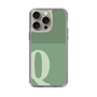 Slim Protection Case［ Original - initial two tone - Q green ］