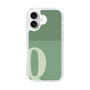 Slim Protection Case［ オリジナル - initial two tone - Q green ］