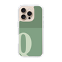 Slim Protection Case［ オリジナル - initial two tone - Q green ］
