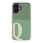 Slim Protection Case［ オリジナル - initial two tone - Q green ］
