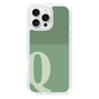 Slim Protection Case［ オリジナル - initial two tone - Q green ］