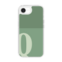 Slim Protection Case［ Original - initial two tone - Q green ］