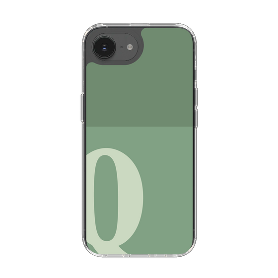 Slim Protection Case［ Original - initial two tone - Q green ］