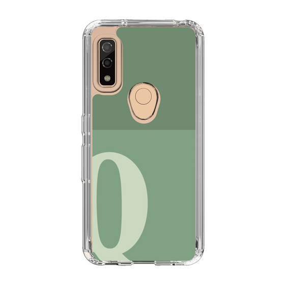 Slim Protection Case［ Original - initial two tone - Q green ］