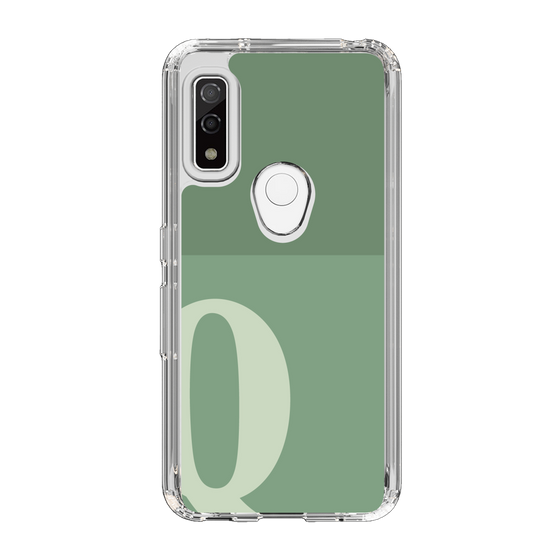 Slim Protection Case［ Original - initial two tone - Q green ］