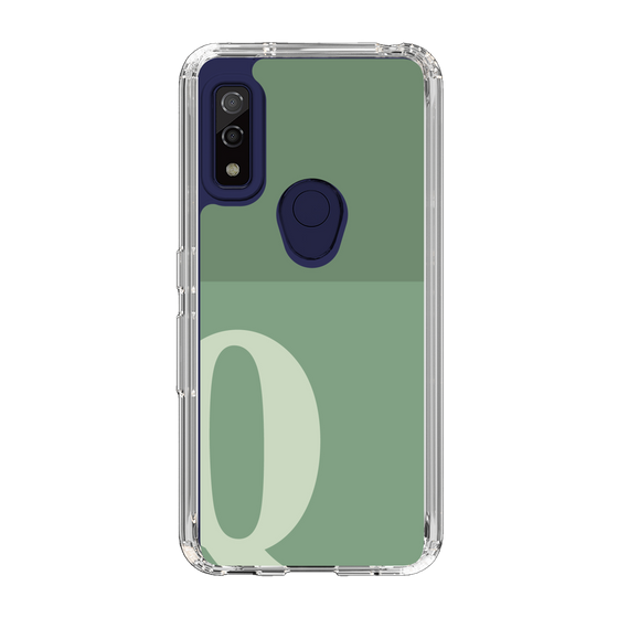 Slim Protection Case［ Original - initial two tone - Q green ］