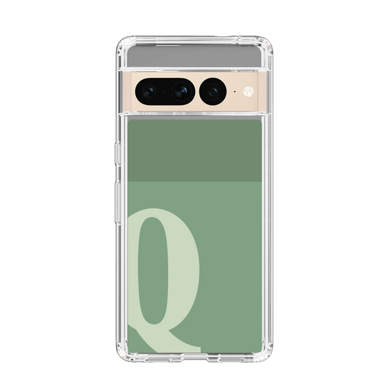 Slim Protection Case［ Original - initial two tone - Q green ］