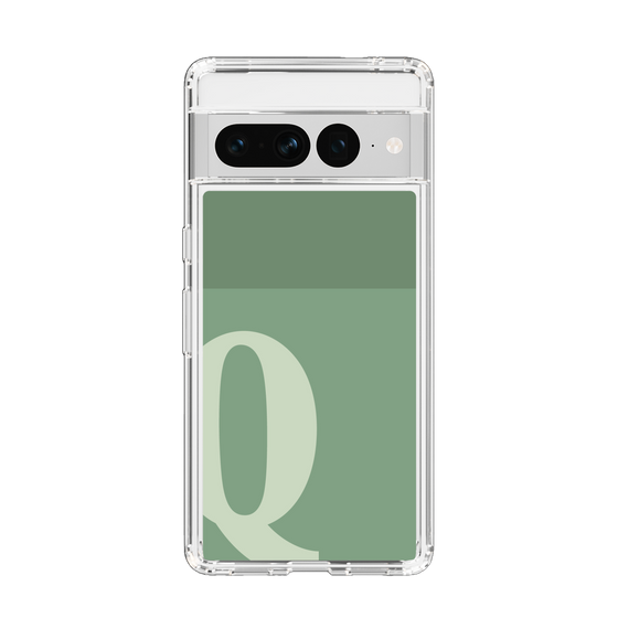 Slim Protection Case［ Original - initial two tone - Q green ］