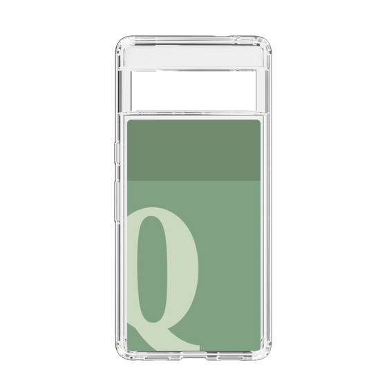 Slim Protection Case［ Original - initial two tone - Q green ］