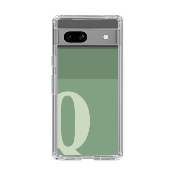 Slim Protection Case［ Original - initial two tone - Q green ］