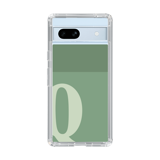 Slim Protection Case［ Original - initial two tone - Q green ］