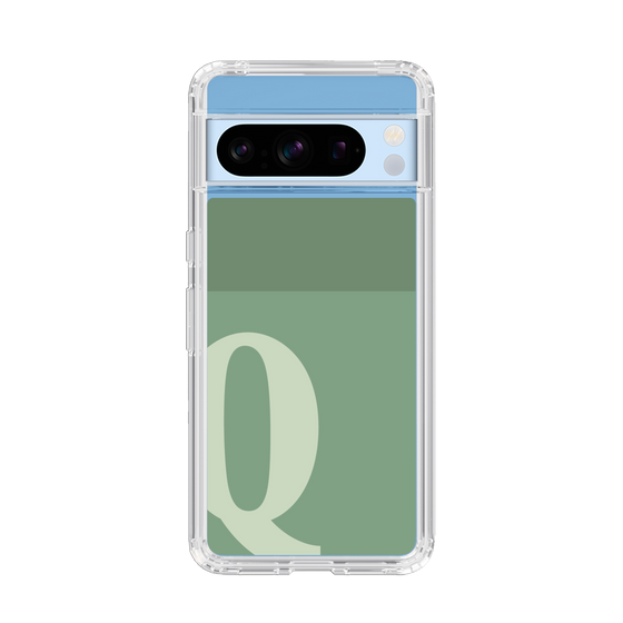 Slim Protection Case［ Original - initial two tone - Q green ］