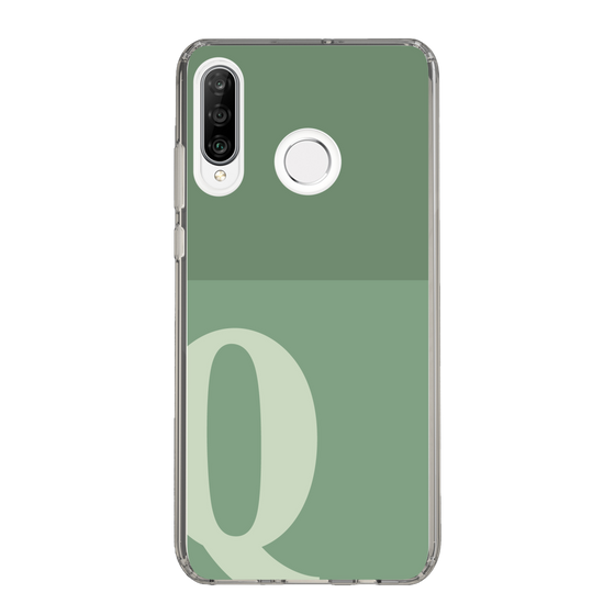 Slim Protection Case［ Original - initial two tone - Q green ］