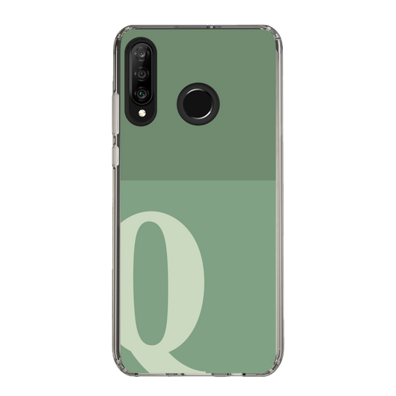Slim Protection Case［ Original - initial two tone - Q green ］