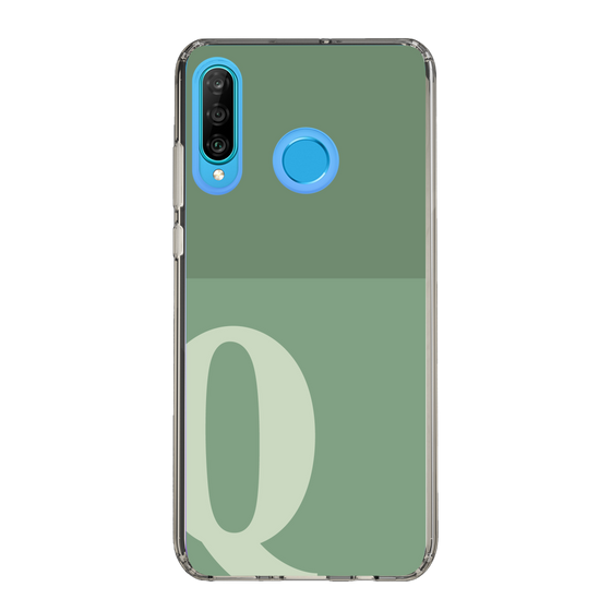 Slim Protection Case［ Original - initial two tone - Q green ］
