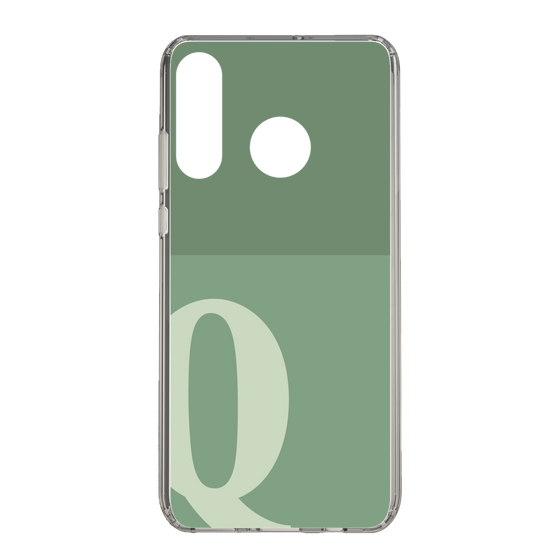 Slim Protection Case［ Original - initial two tone - Q green ］