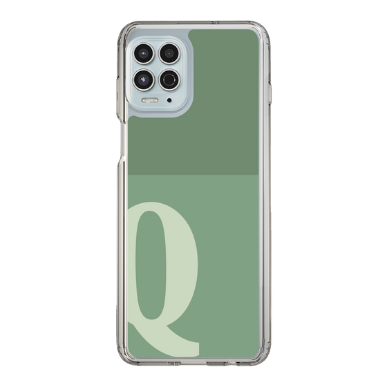 Slim Protection Case［ Original - initial two tone - Q green ］