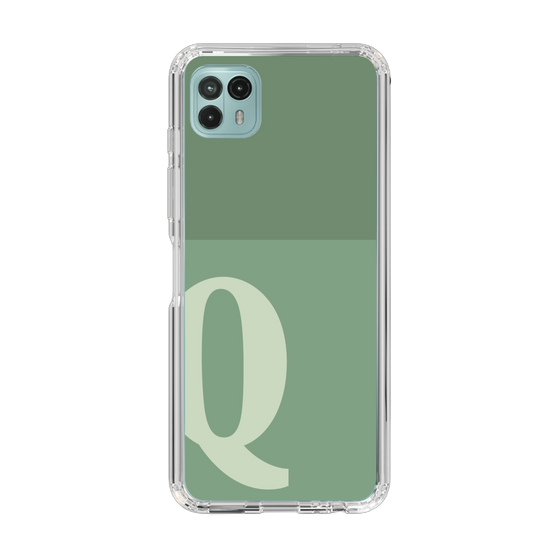 Slim Protection Case［ Original - initial two tone - Q green ］