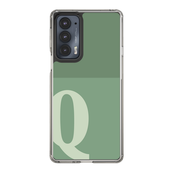 Slim Protection Case［ Original - initial two tone - Q green ］
