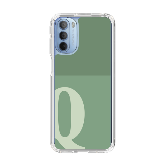 Slim Protection Case［ Original - initial two tone - Q green ］