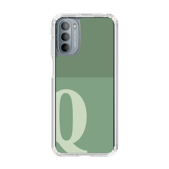 Slim Protection Case［ Original - initial two tone - Q green ］