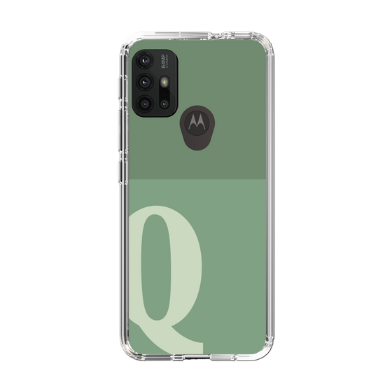 Slim Protection Case［ Original - initial two tone - Q green ］