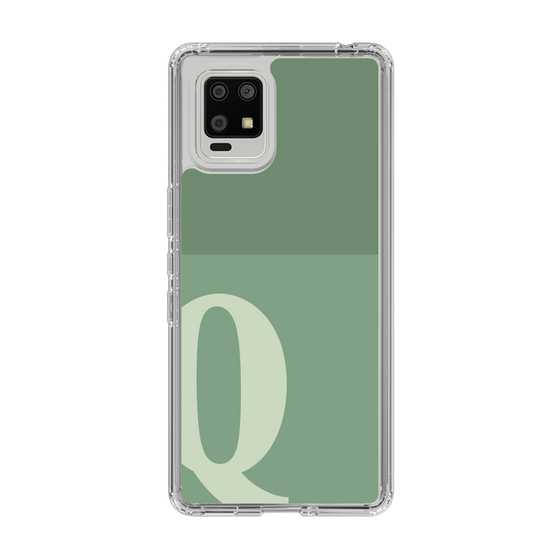 Slim Protection Case［ Original - initial two tone - Q green ］